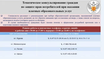 Тематическое консультирование граждан Тематическое консультирование граждан